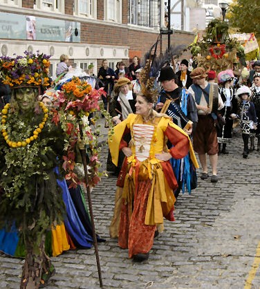 The procession